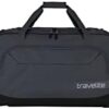 travelite Trolley travel bag size XL, luggage series Kick Off: Practical travel bag with wheels for holidays and sports, 77 cm, 120 litres, 006911, D'anthracite, 77 cm (Trolley L) - Image 2