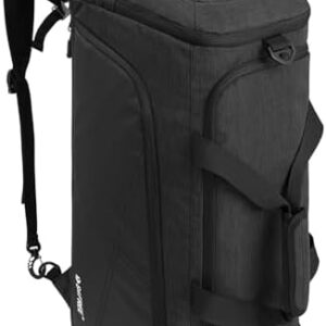 G4Free 45L/60L Large Sports Bag & Travel Bag for Men and Women with Shoe Compartment & Wet Compartment / Training Bag & Gym Bag & School Sports Bag / for School & Sports & Fitness & Travel, Dark