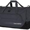 travelite Large travel bag size L, luggage series Kick Off: Practical travel bag for holidays and sports, 60 cm, 73 litres, 006915, D'anthracite, 60 cm - Image 2