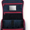 reisenthel Toiletbag XL Practical Toiletry Bag with Hook, Water-Repellent Material, Mixed Dots Red - Image 3