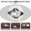 LOVEVOOK Women's Travel Bag, Sports Bag, Weekender Hand Luggage Bag for Airplane, Hospital Bag, Birth, Garment Duffle Bag, Travel Bag with Toiletry Bag, Shoe Compartment, beige, travel bag - Image 3