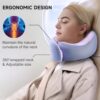 Gemice Aeroplane Neck Pillow, Travel Pillow, with Velcro Travel Pillow, Memory Foam, Neck Squirrel Adults, Aeroplane Gadgets, with Fabric Layer for Easy Disassembly and Cleaning - Image 3