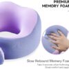 Gemice Aeroplane Neck Pillow, Travel Pillow, with Velcro Travel Pillow, Memory Foam, Neck Squirrel Adults, Aeroplane Gadgets, with Fabric Layer for Easy Disassembly and Cleaning - Image 4