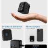 VOOMY Travel Adapter Worldwide, Universal Travel Plug for 170+ Countries, Adapter Europe, USA, Mexico, Australia, All in One Travel Plug Adapter with 3 USB-A and 1 USB-C - Image 3