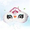 Gatuida Pack of 2 Penguin Penguins White Out Sleeping Mask Relaxing Lounger Creative Eye Protection for Sleeping Sleeping Eye Mask Eye Patch Penguin with Blindfolded Eyes Cartoon Blindfold White - Image 6