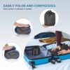 Eono Neck Pillow, Neck Pillow, Memory Foam, Ergonomically Designed Travel Pillow, Neck Pillow Travel with Sleeping Mask, Ear Plugs, Bag, Ideal for Travel, Plane, Office - Image 7