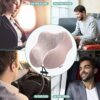 Yomisee Neck Pillow Aeroplane, Travel Pillow Car Made of Memory Foam with Velvety Soft Cover, Adult Neck Pillow for Travel, Camping, Office and Home (Pink) - Image 6